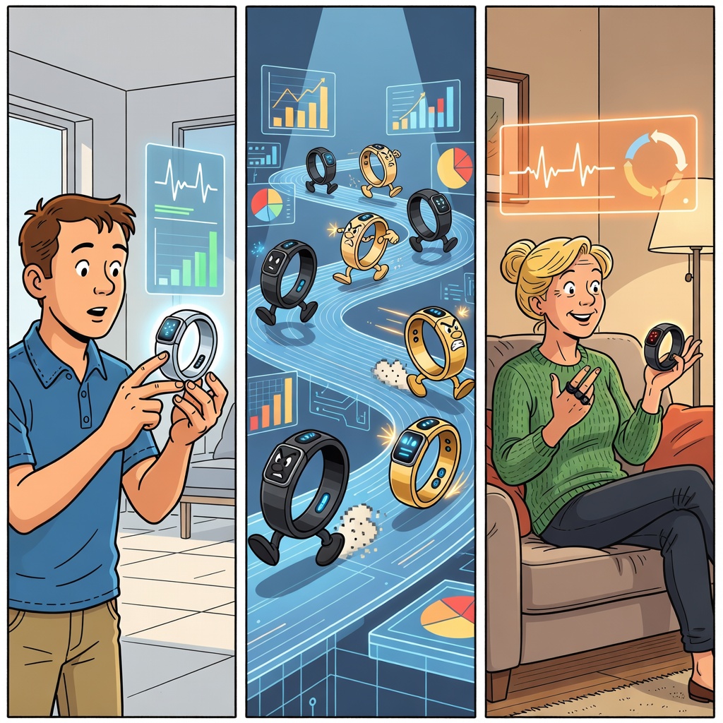 Лучшие умные кольца 2026 года: разбираю топ-5 устройств для мониторинга здоровья - превью